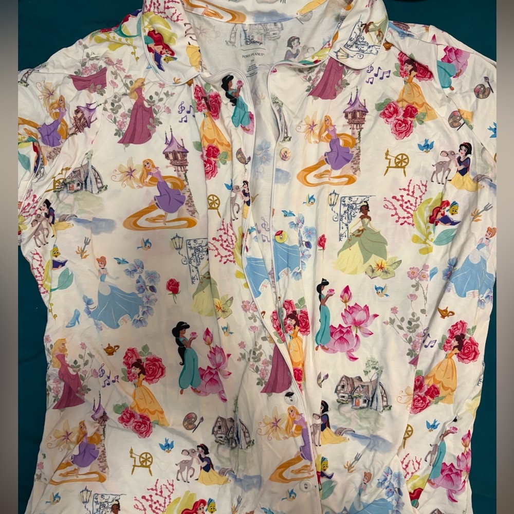 Posh Peanut Princess ball pajama short set